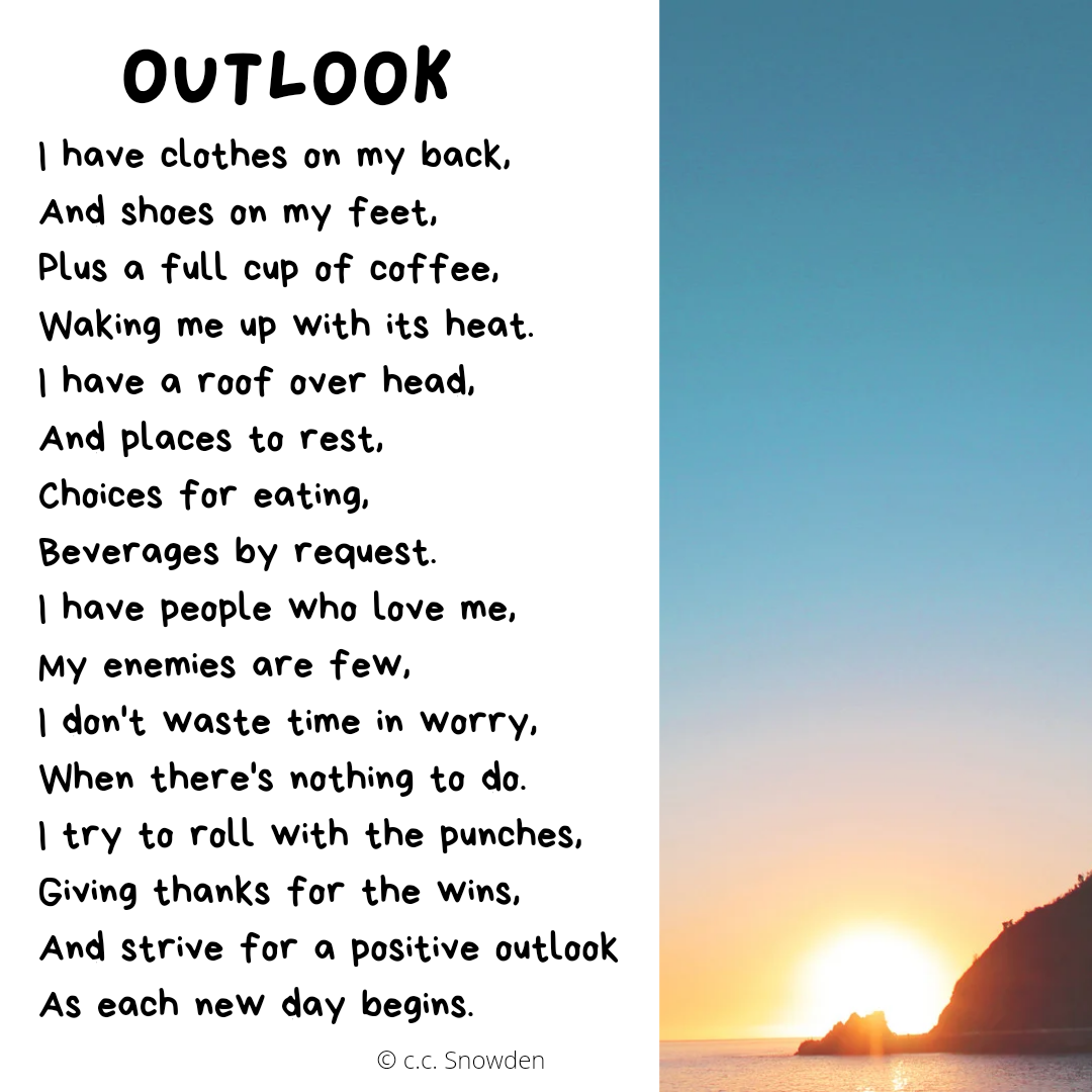 Outlook – Poetry by Carolyn Cantrell Snowden